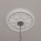 Ekena Millwork Edinburgh Ceiling Medallion (Canopies up to 5 1/8"), 18 1/8"OD x 3 1/2"ID x 2 3/4"P, Primed White CM18ED1 - alternate 9